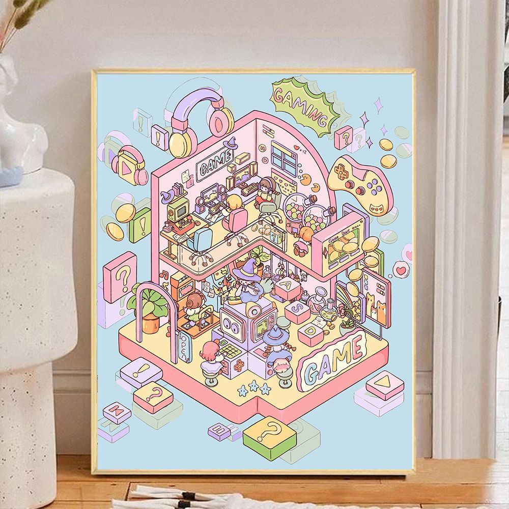 Whimsical Storybook Art Print Stornfield