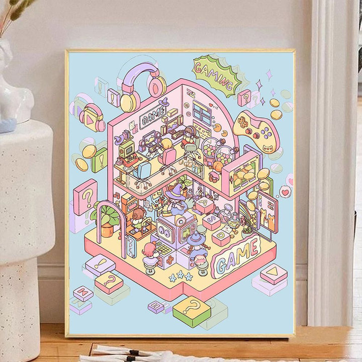 Whimsical Storybook Art Print Stornfield