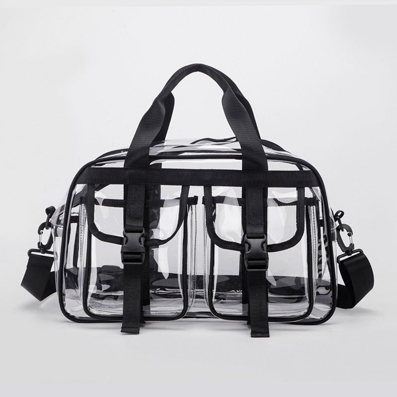 Transparent tote bag with multiple compartments Stornfield