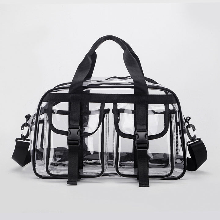 Transparent tote bag with multiple compartments Stornfield