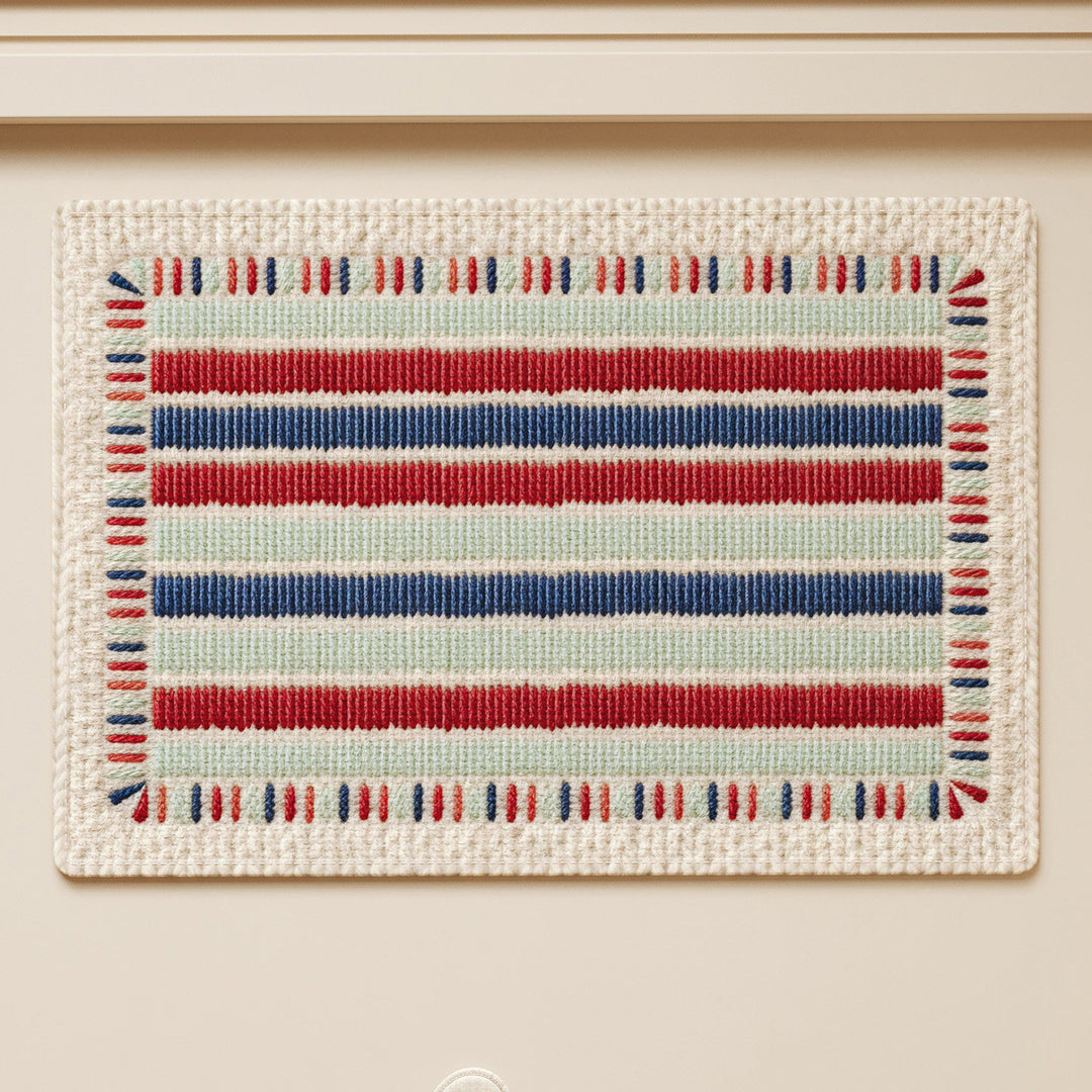 Colorful Geometric Kitchen Mat