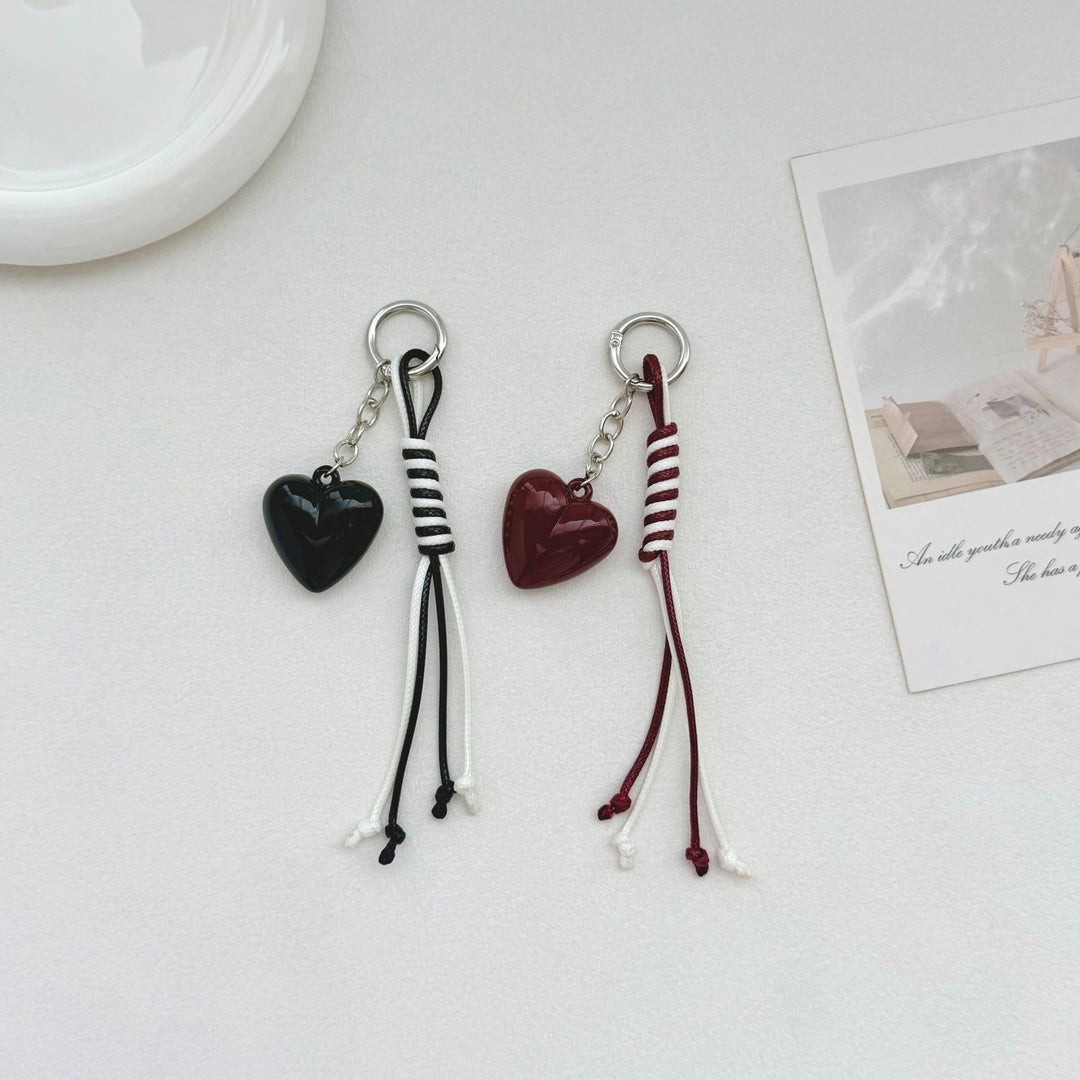 Heart-Shaped Charm Keychain Stornfield