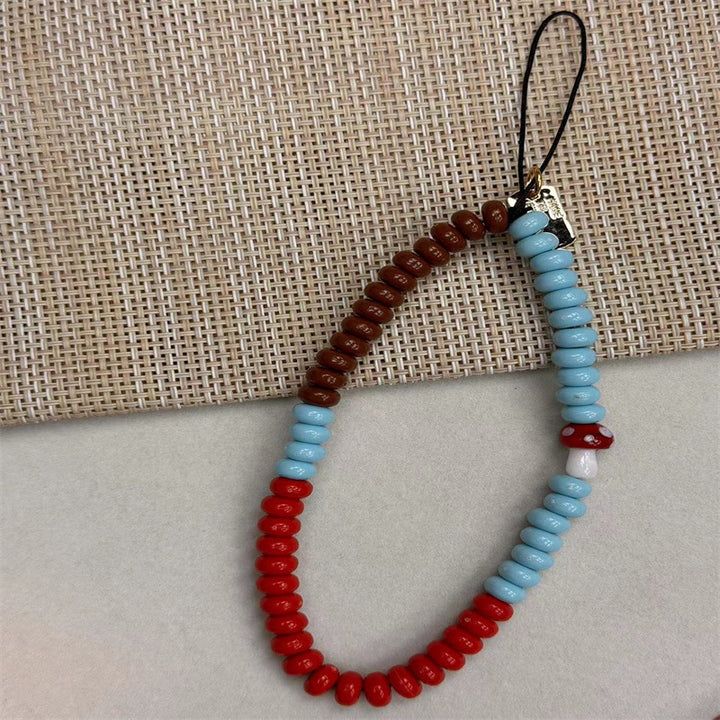 Fruit-Themed Beaded Charm Lanyard Stornfield