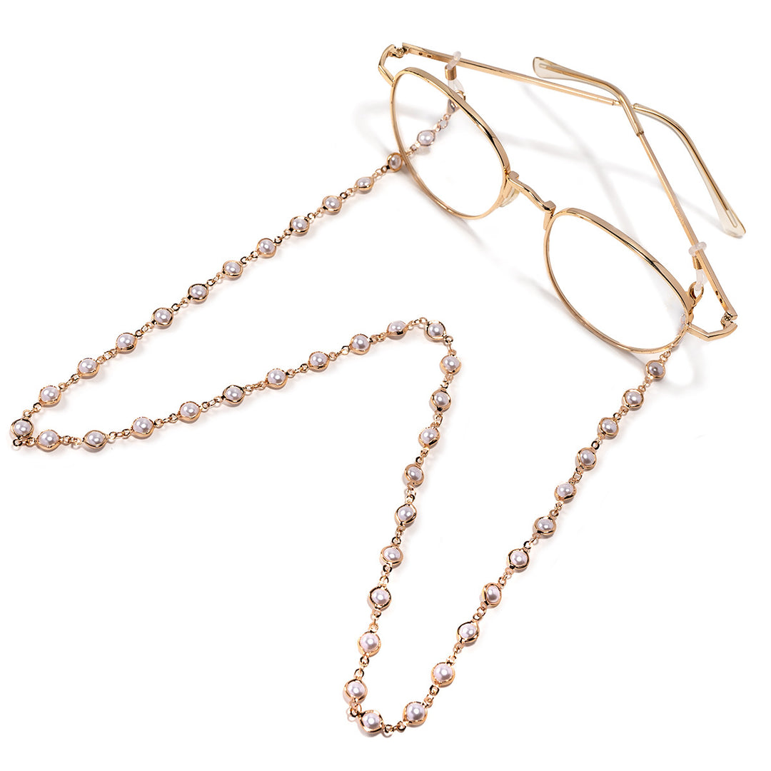 Elegant Pearl Beaded Eyewear Chain Stornfield
