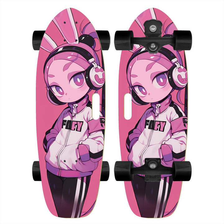 Mini Skateboard Deck with Textured Grip Stornfield