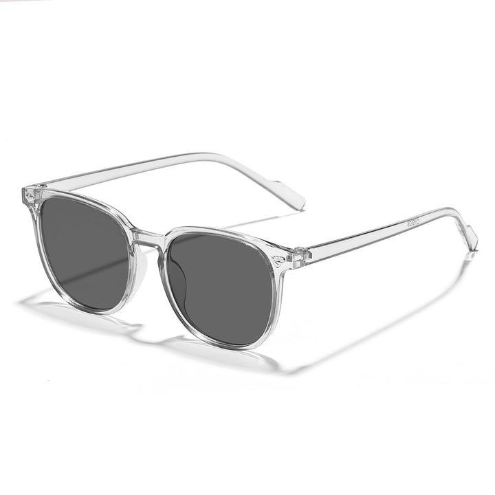 Ladies fashionable sunglasses with transparent frame and high-quality lenses Stornfield