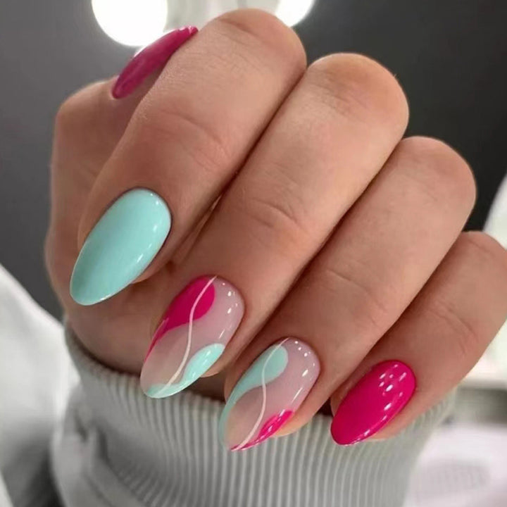 Artificial Nail Set with Modern Design