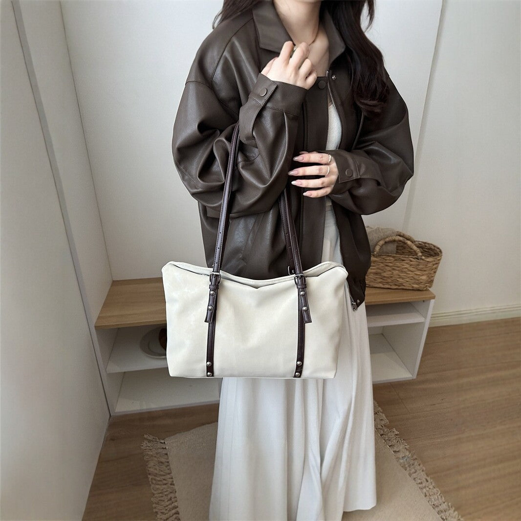 Elegant Suede Tote Bag