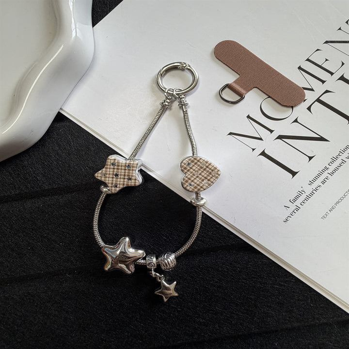 Unique Beaded Charm Keyring Stornfield