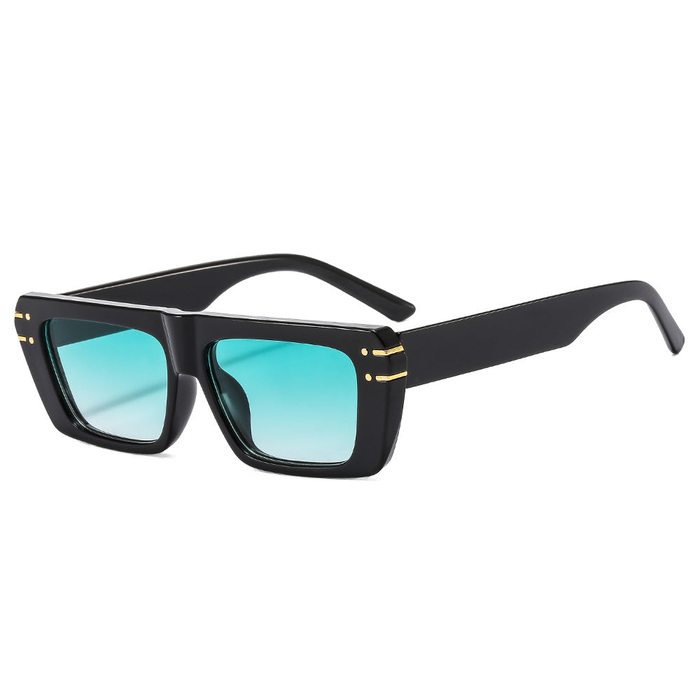 Women's fashionable square sunglasses with shiny accents Stornfield