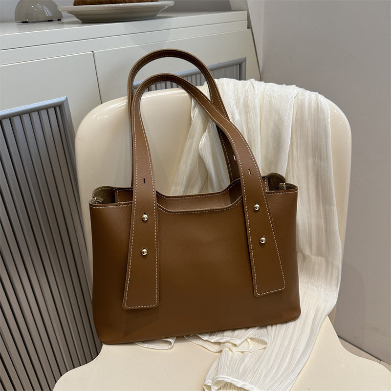 Minimalist Structured Tote Bag