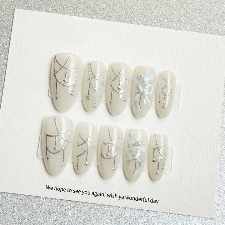 Elegant Press-On Nail Art Collection Stornfield