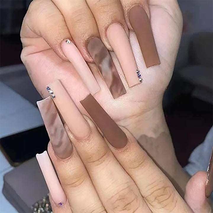 Stylish Long Acrylic Nail Tips Stornfield