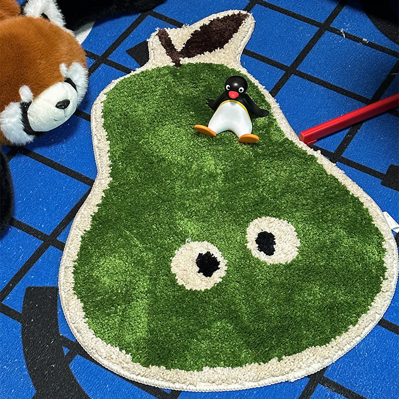 Cute Avocado-Shaped Area Rug