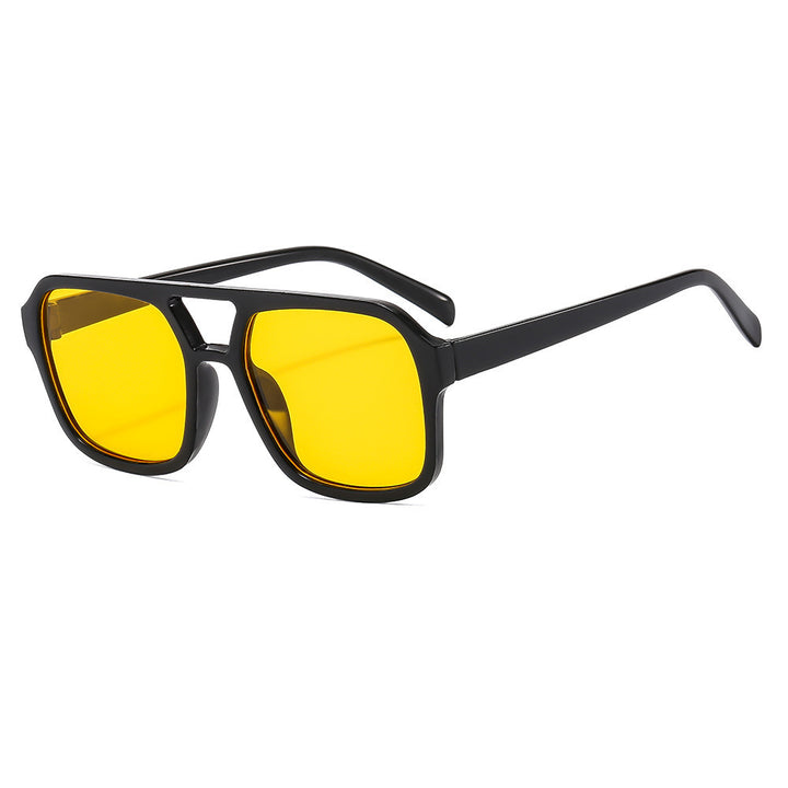 Wide Square Frame Sunglasses Stornfield