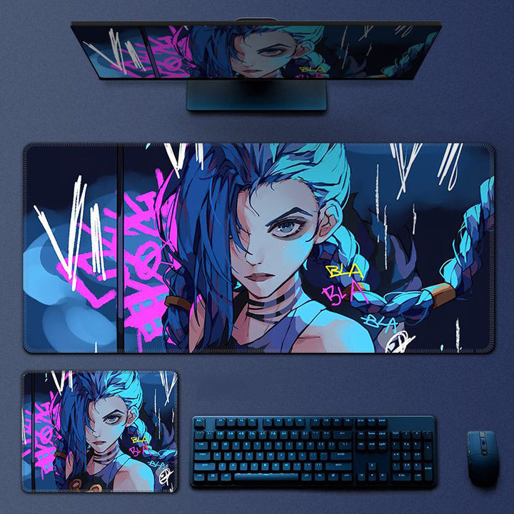 Anime-Inspired Gaming Mouse Pad