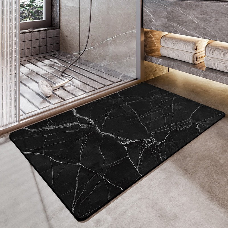 Luxury Marble Design Bath Mat Stornfield