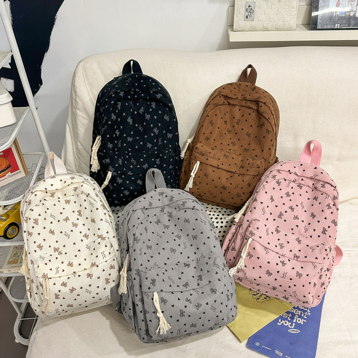 Textured Corduroy Everyday Backpack Stornfield