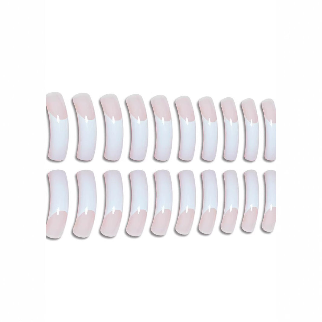 Premium French Tip Nail Extensions Stornfield