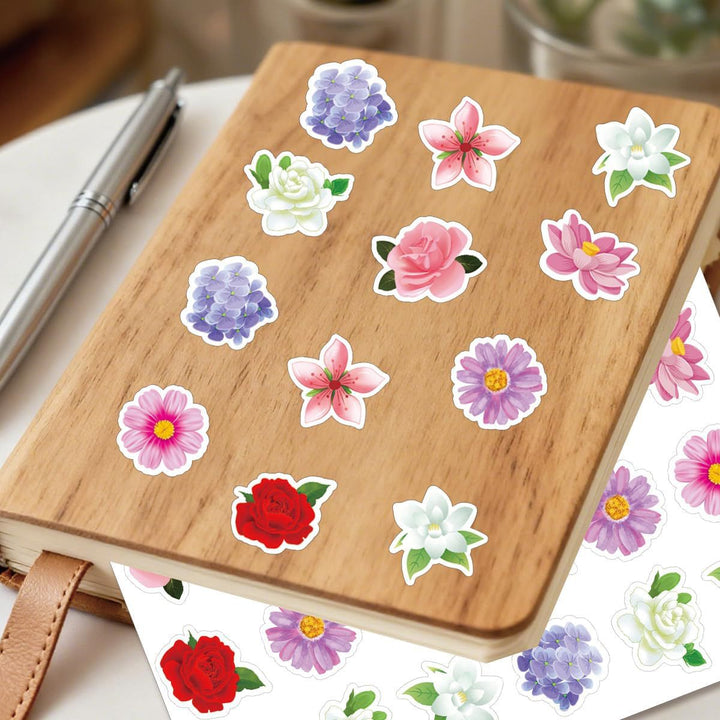 Floral-Themed Sticker Set Stornfield