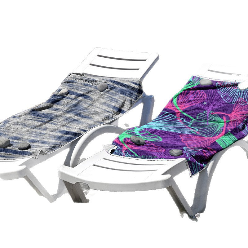 Beach towel made of skin-friendly microfiber with a creative pattern mix Stornfield
