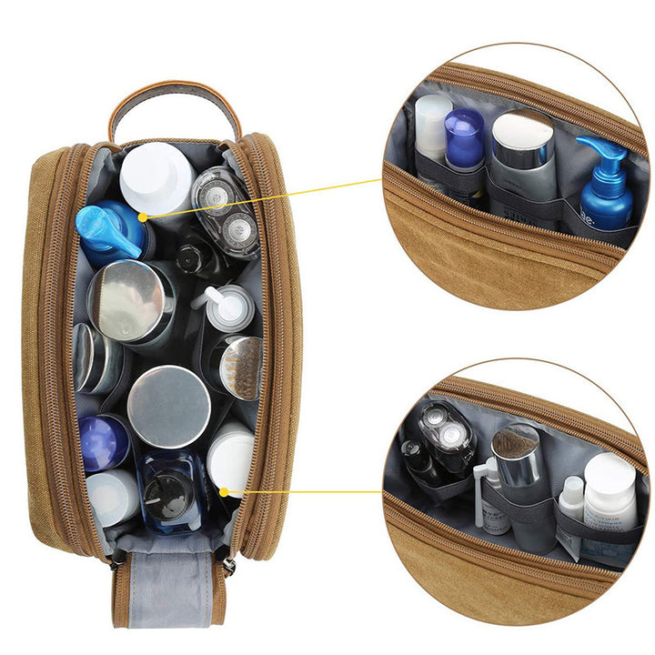 Durable Canvas Utility Toiletry Bag