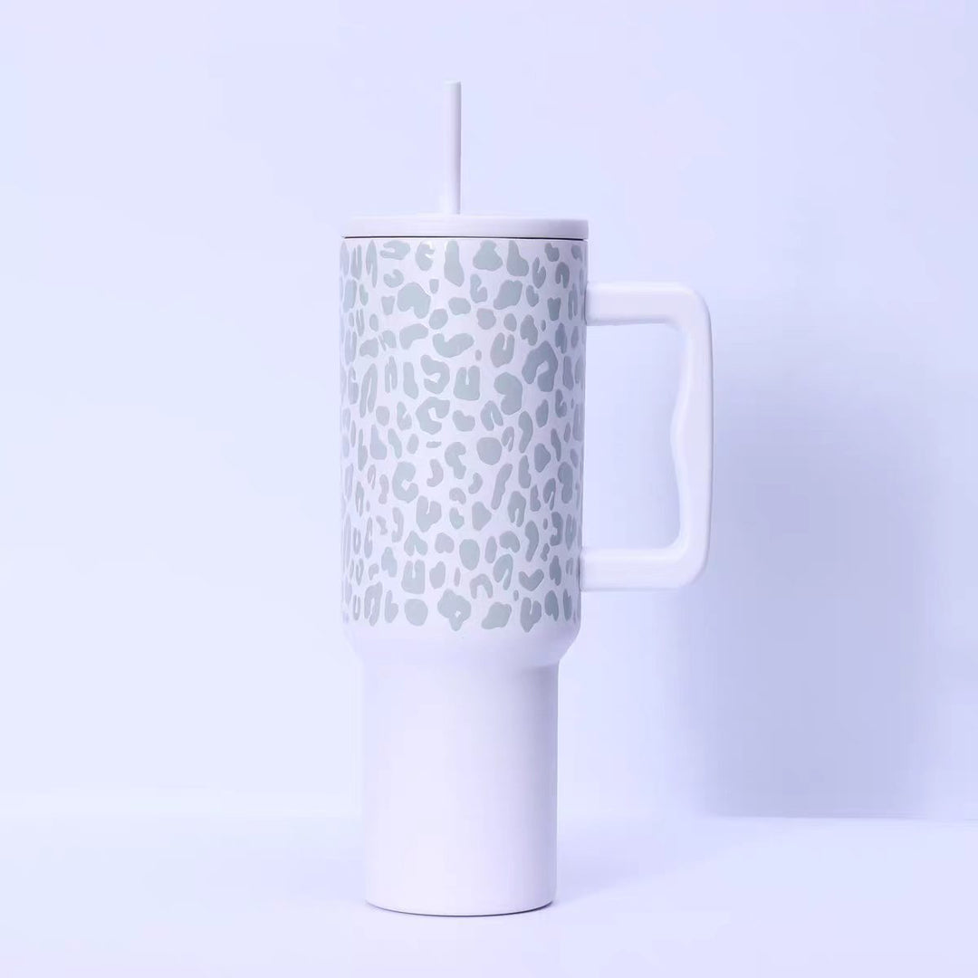 Ladies drinking cup with unique leopard pattern Stornfield