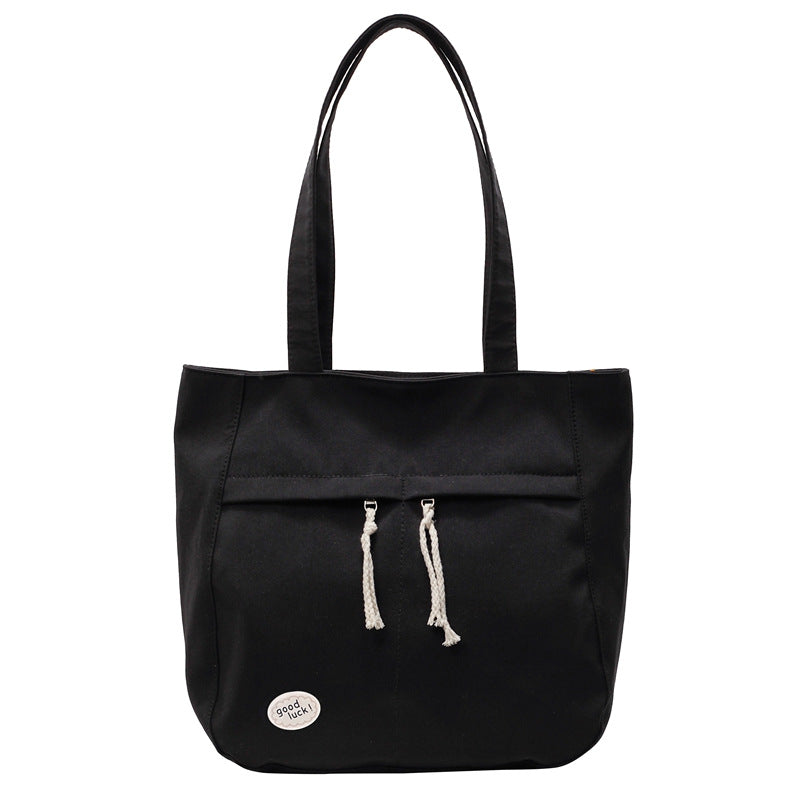 Casual Multi-Pocket Canvas Tote Bag Stornfield