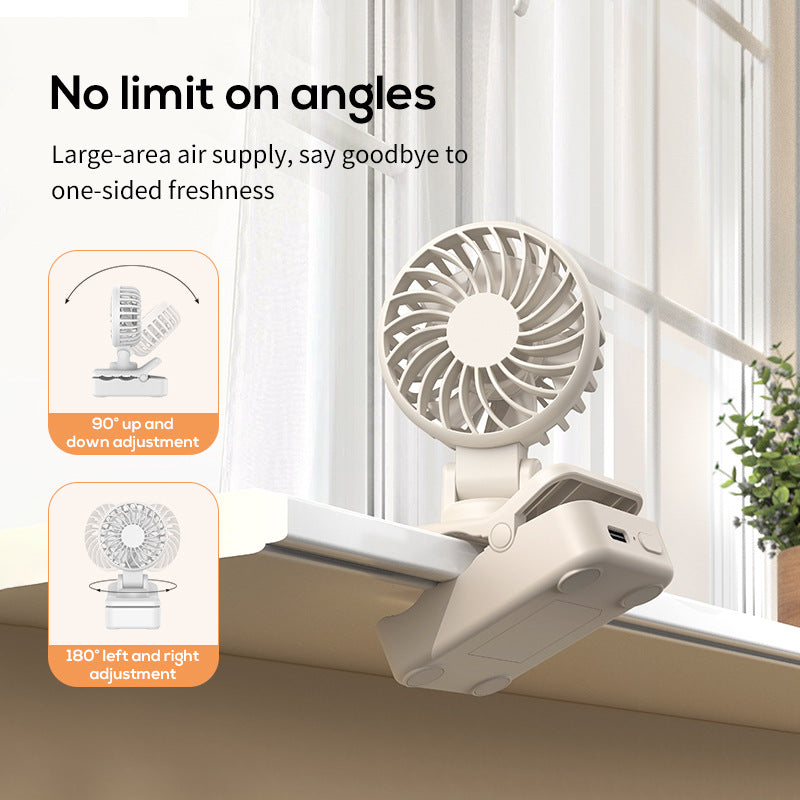 Unisex Compact Clip-On Personal Fan Stornfield