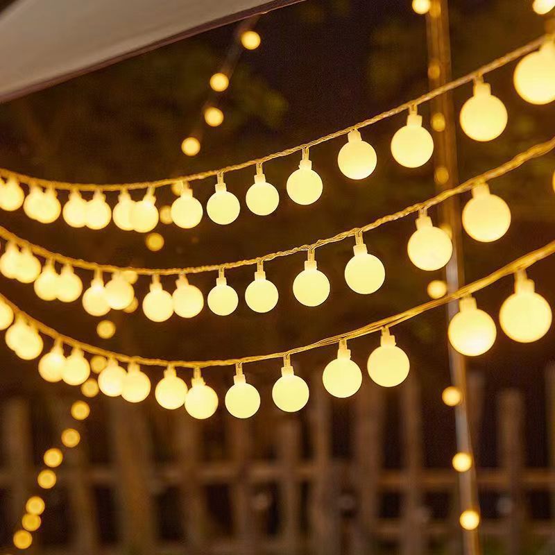 Decorative Snowflake LED String Lights Battery Powered Indoor Outdoor Fairy Stornfield