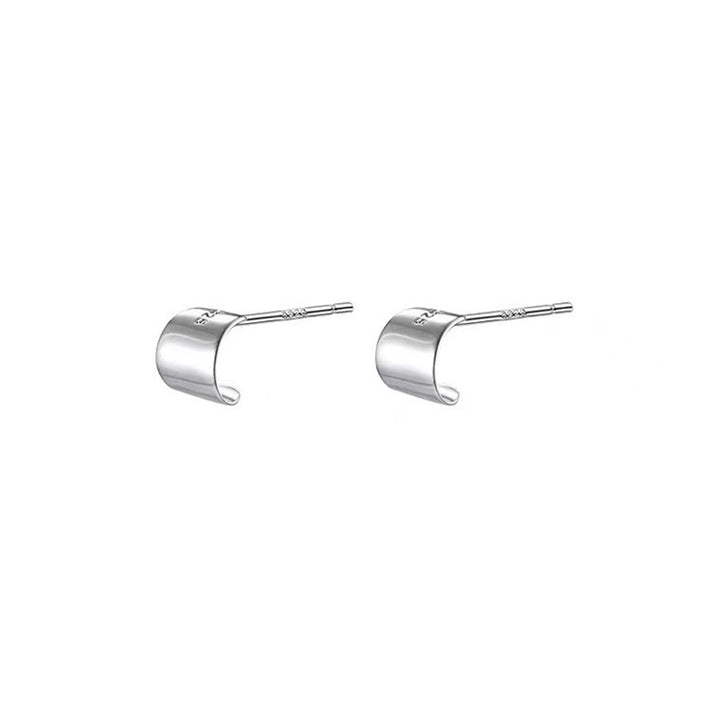 Delicate Silver Stud Earrings Stornfield