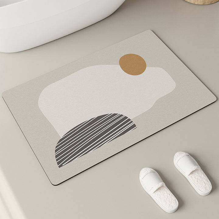 Decorative Abstract Area Mat