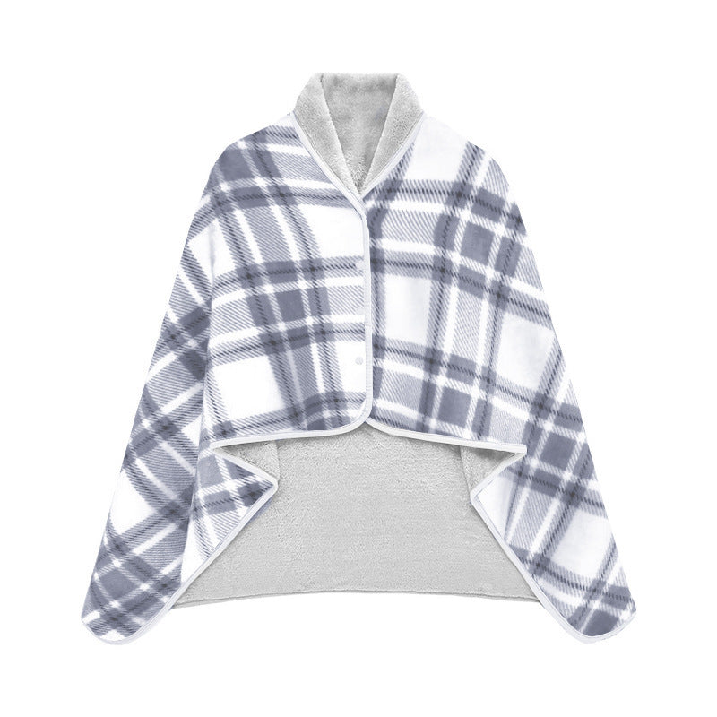 Ladies' wrap blanket made of cozy wool blend Stornfield