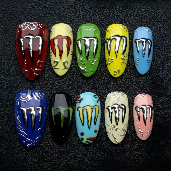 Gel-Nail Set Stornfield