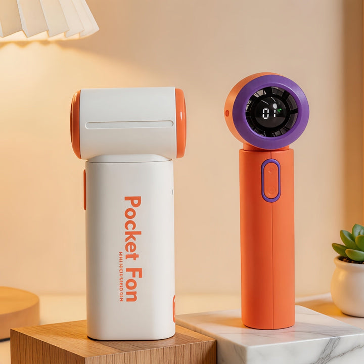 Ladies Portable Mini Fan with USB Charging Function and Lightweight Design Stornfield