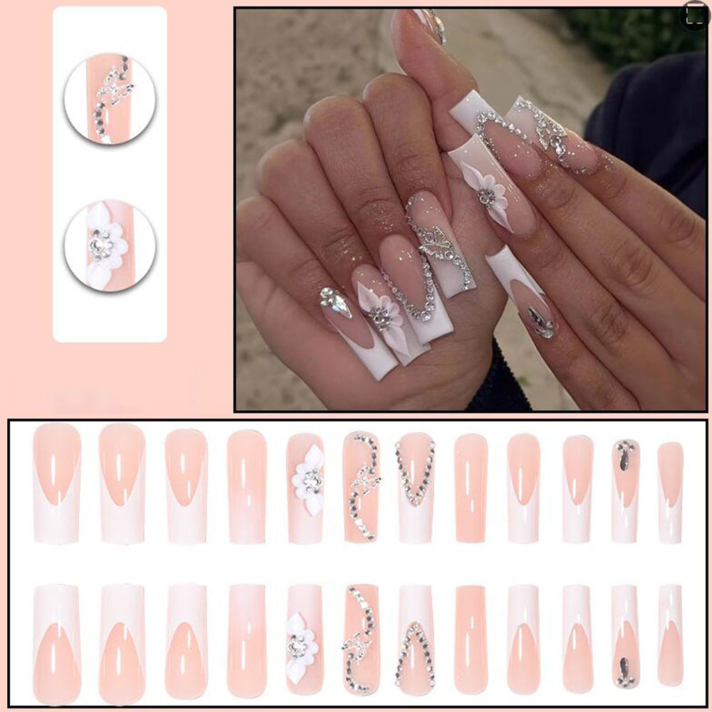 Decorative Press-On Nail Art Set Stornfield