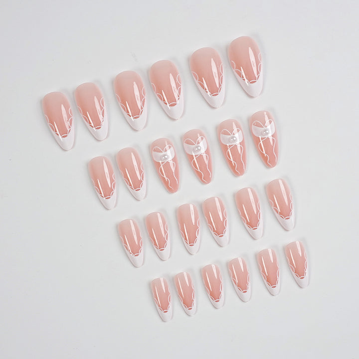 Premium Decorative Press-On Nail Art Kit