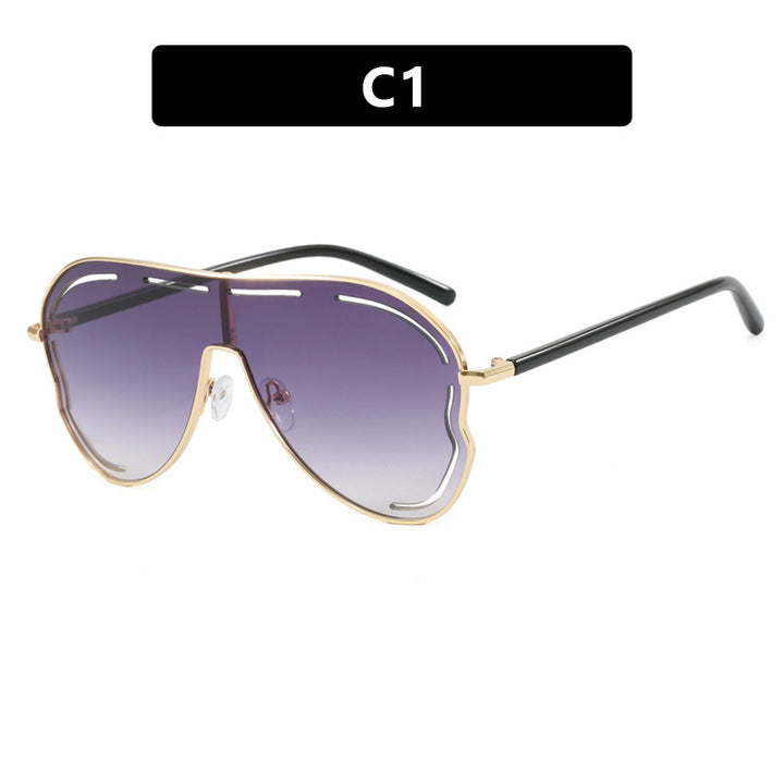 Ladies luxurious pilot sunglasses with modern frame Stornfield