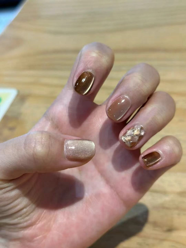 Artistic Heart Pattern Nail Art Extensions Stornfield