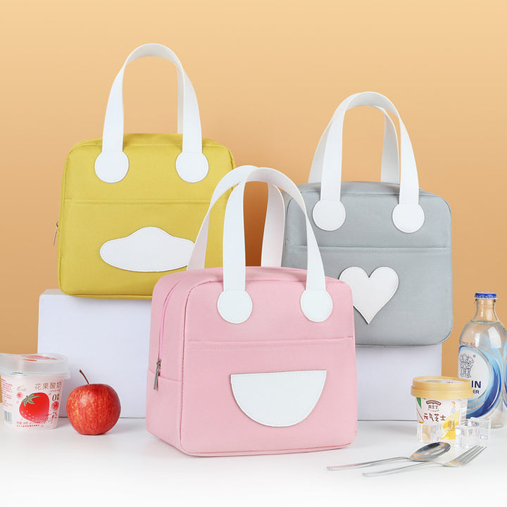 Cute Cartoon-Themed Insulated Lunch Bag