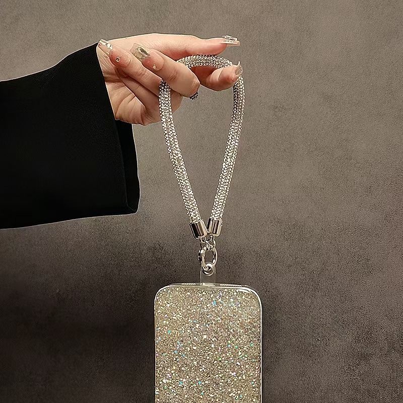 Rhinestone-Accented Handbag Strap Stornfield