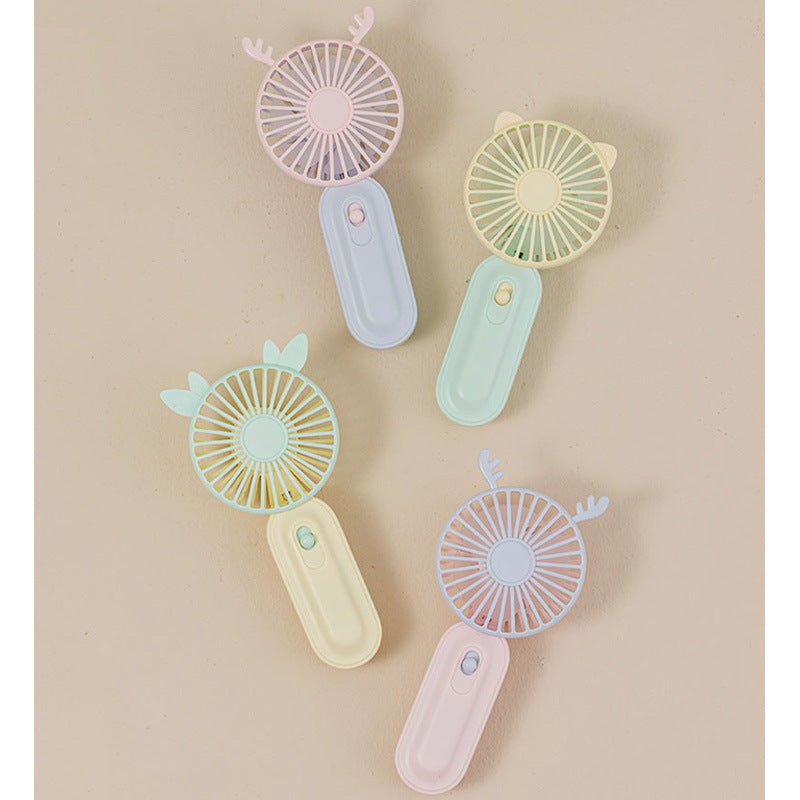 Ladies portable mini hand fan in creative animal design Stornfield