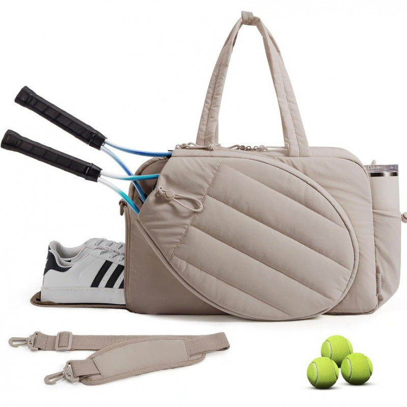 Multifunctional sports bag with integrated compartments for tennis accessories Stornfield