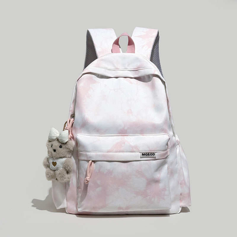Lightweight Casual Backpack with Plush Keychain Stornfield
