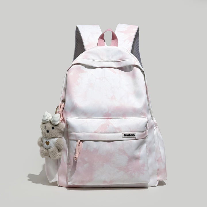 Lightweight Casual Backpack with Plush Keychain Stornfield