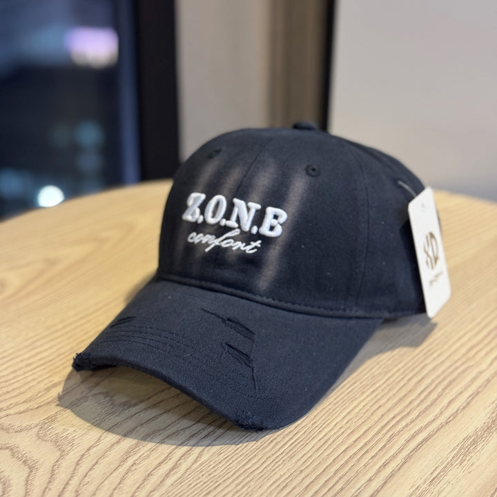 Unisex Distressed Cotton Baseball Cap Stornfield