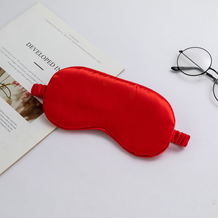Unisex nan luxurious satin sleep mask with adjustable elastic band and soft padding Stornfield