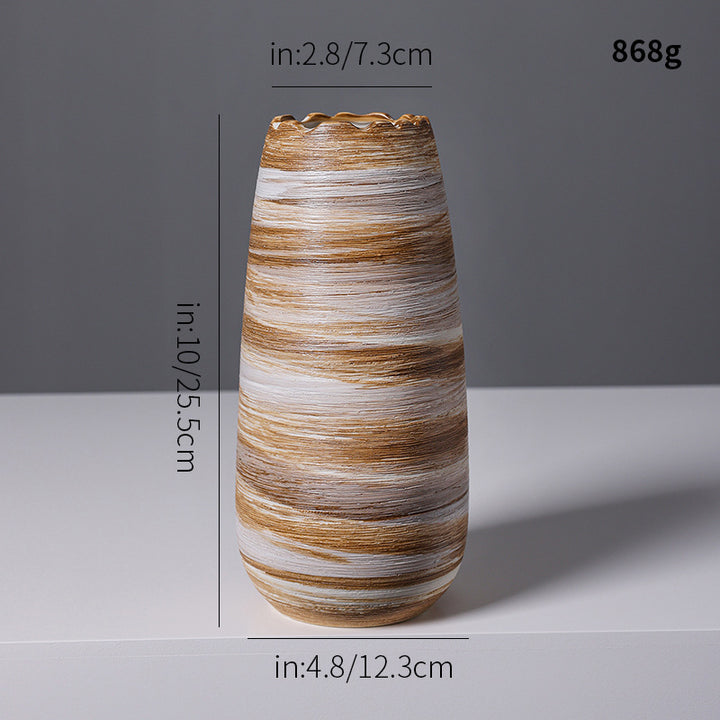 Artistic Ceramic Tabletop Vase