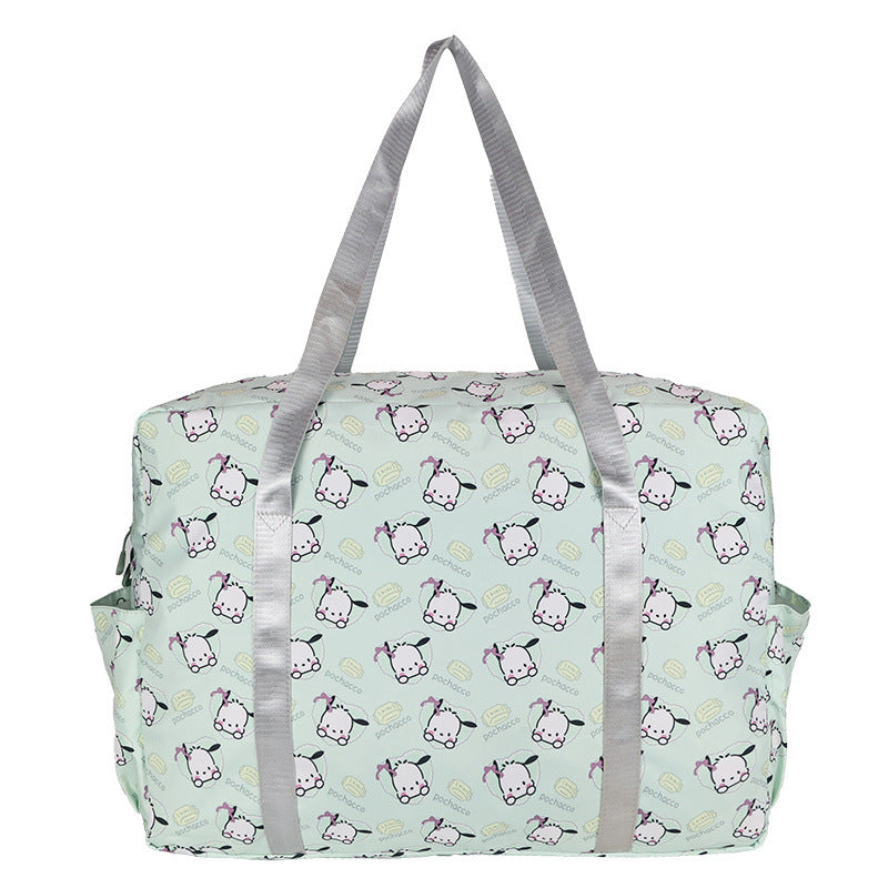 Playful Patterned Overnight Tote Bag Stornfield