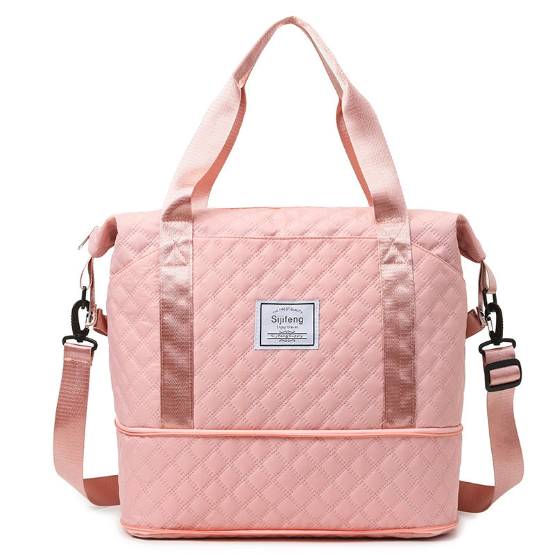Quilted Multi-Functional Travel Duffle